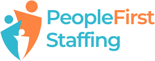 PeopleFirst Staffing Logo PFS trim