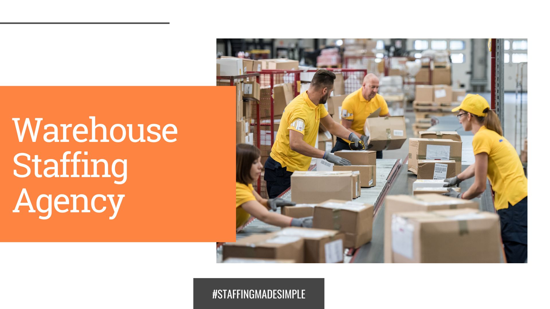 Warehouse Staffing Agency - PeopleFirst Staffing