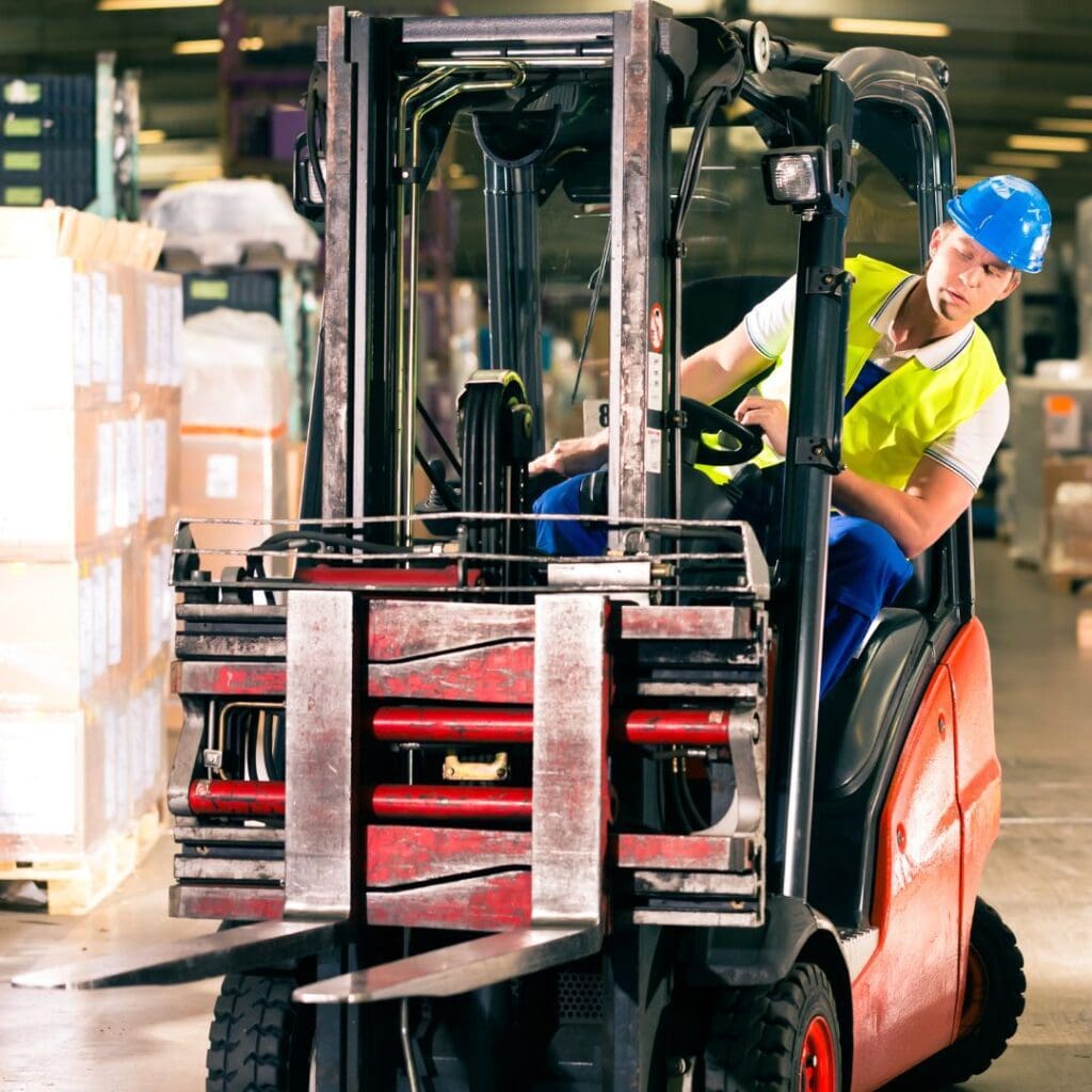 Cincinnati & Dayton reach truck operator